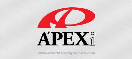 Apexi Performance Decals 02- Pair (2 pieces)